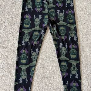 Frankenstein and Bride of Frankenstein LulaRoe Leggings